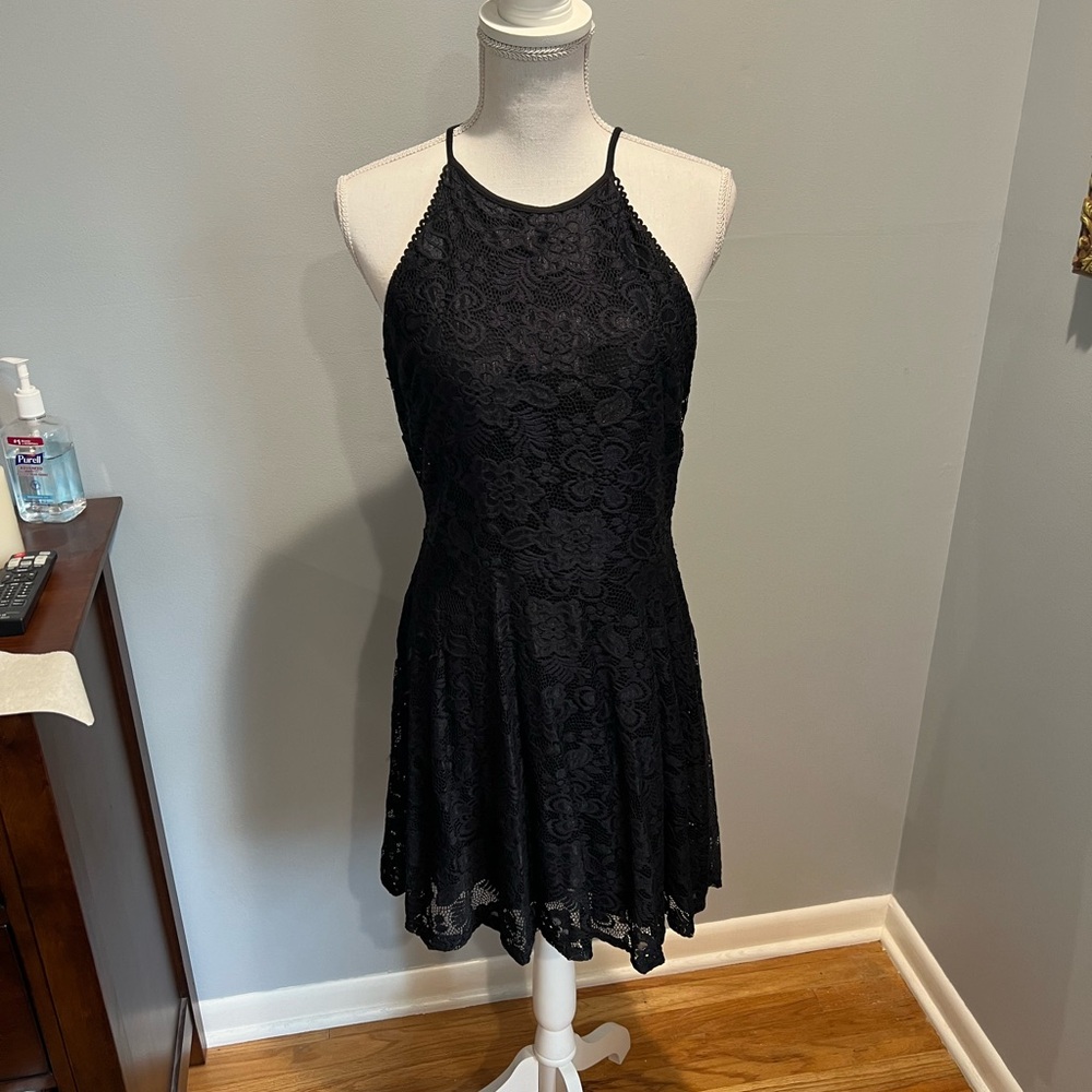 Black lightweight dress, dress up or down for summer ! - Picture 2 of 7
